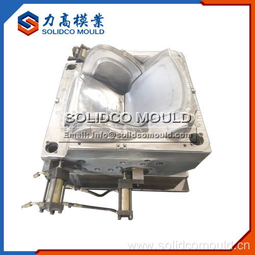 Plastic Injection Metal Leg Chair Shell Mould